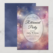 Invitation Retraite céleste de la poussière céleste (Devant / Derrière)