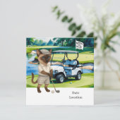 Invitation Retraite de golf pour l'invitation des Amoureux de (Debout devant)