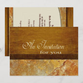 Invitation Retraite de la direction des affaires de bois et d (Devant / Derrière)