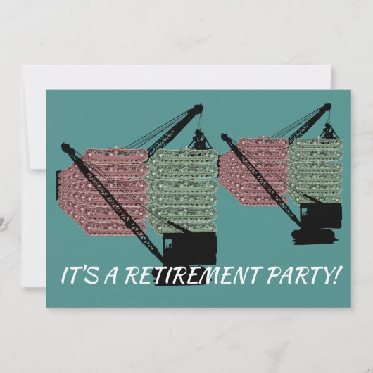 INVITATION RETRAITE DE L'INGÉNIEUR D'EXPLOITATION DE CRANE (Devant)