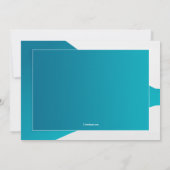 Invitation Retraite de l'invitation de bureau (Dos)