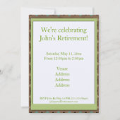 Invitation Retraite de pêcheur (Devant)