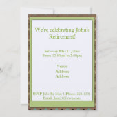 Invitation Retraite de pêcheur (Dos)