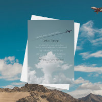 Retraite de pilote unique ou fête d'anniversaire