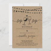 Invitation Retraite dégustation de vin (Devant)