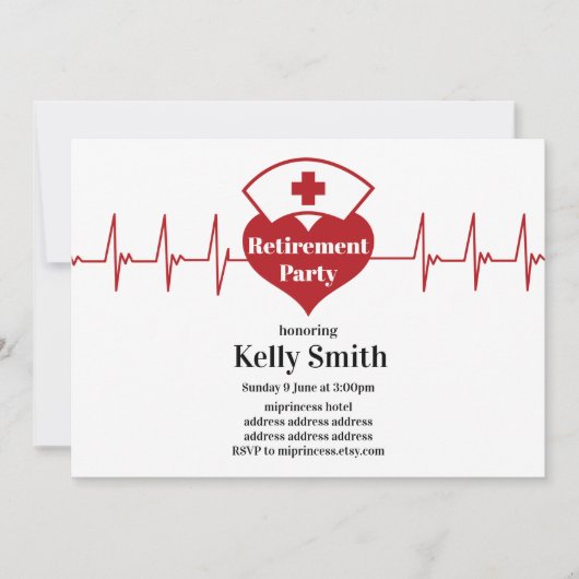 Invitation Retraite des Infirmières (Devant)