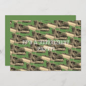 INVITATION RETRAITE DES INGÉNIEURS D'EXPLOITATION (Devant / Derrière)