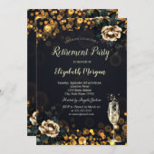 Invitation Retraite des points Rose noirs (Devant / Derrière)