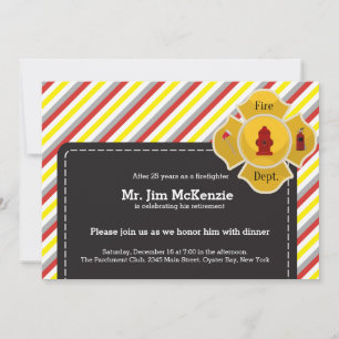 Invitation Retraite des pompiers
