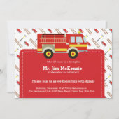 Invitation Retraite des pompiers (Devant)