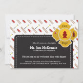 Invitation Retraite des pompiers (Devant)