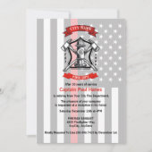 Invitation Retraite des pompiers (Devant)