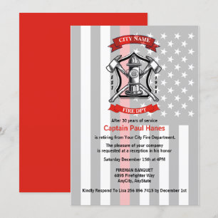 Invitation Retraite des pompiers