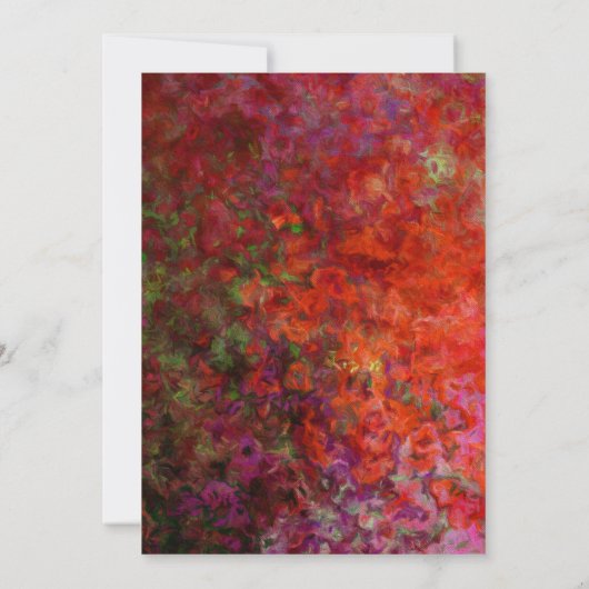 Invitation Retraite Dîner rouge et noir (Dos)