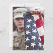 Invitation Retraite du service militaire patriotique (Dos)