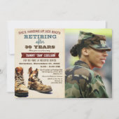 Invitation Retraite féminine de la construction militaire (Devant)