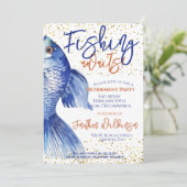 Invitation Retraite La pêche attend la fête (Debout devant)