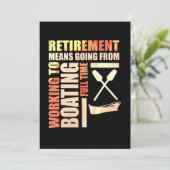 Invitation Retraite Signifie Travailler À La Navigation (Debout devant)