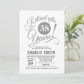 Invitation Retraite - Silver White (Debout devant)
