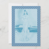 Invitation Retro 1940s Dîner & Dancing (Devant)