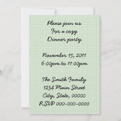 Invitation Retro 1940s Dinner Party (Dos)