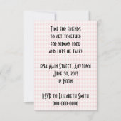 Invitation Retro 1950s Luncheon V2 (Dos)