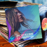 Invitation Retro 21e anniversaire Colorful 90s Music Album Co<br><div class="desc">👉 Vivez votre rêve et créez votre propre pochette d'album de musique 90s avec cette invitation rétro style 21ème anniversaire! Le design de l'invitation serait le mieux avec une photo de closeup brillante. La superposition du néon encadrera votre visage. #zazzlemade - Cliquez simplement pour personnaliser ce design 🔥 Mes promesses...</div>