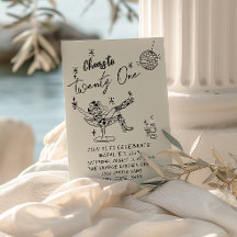 Retro 21st Hand Drawn Cowgirl Coastal Amusement An