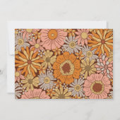 Invitation Retro 40e anniversaire (ou tout âge) (Dos)