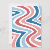 Invitation Retro 4 juillet BBQ Party (Dos)