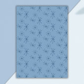 Invitation Retro 60e anniversaire Midsiècle moderne bleu