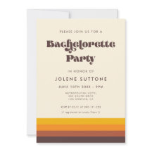 Retro 60s Vintage Mid Century Bachelorette Party