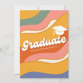 Invitation Retro 700 graduation photo (Devant)