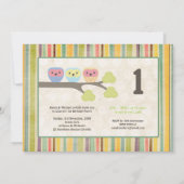 Invitation rétro à la fête d'anniversaire de la Ch (Dos)