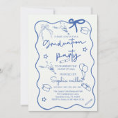 Invitation Rétro à la Fête de Remise des Diplômes  (Devant)