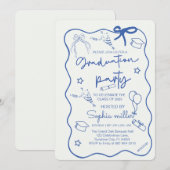 Invitation Rétro à la Soirée de Remise des Diplôme (Devant / Derrière)