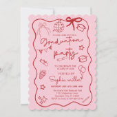 Invitation Rétro à la Soirée de Remise des Diplôme (Devant)