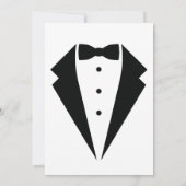 Invitation Retro A Little Gentleman est sur le Baby shower Wa (Dos)