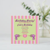 Invitation Rétro amour de Raygun (Debout devant)