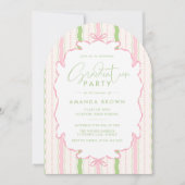 Invitation Retro Arch Hand Drawn Grad Party 2026 (Devant)