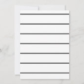 Invitation Retro Baby brasse le Baby shower Couples Café (Dos)