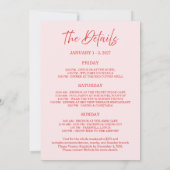 Invitation Retro Bach et Booze Enterrement de Vie de Jeune Fi (Dos)