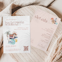 Retro Boho Surf été | Fin de semaine de bacheloret