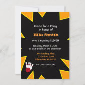 Invitation Retro Bowling (Dos)