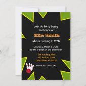 Invitation Retro Bowling (Dos)