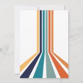 Invitation Retro Bowling anniversaire de enfant Party (Dos)