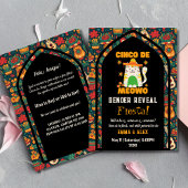 Invitation Retro Cinco De Mayo - Cute Cat Genre Revela
