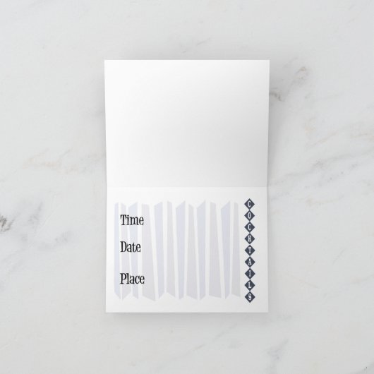 Invitation Retro Cocktail Party (Intérieur)