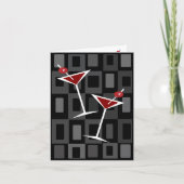 Invitation Retro Cocktail Party (Devant)