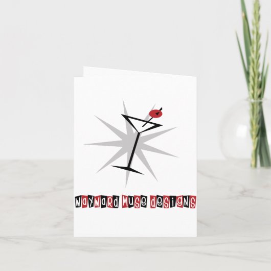 Invitation Retro Cocktail Party (Dos)